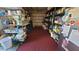 Organized storage room with shelving units and plenty of space at 4924 Live Oak Cir # 115, Bradenton, FL 34207