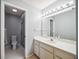 Bathroom with a vanity, toilet, and shower at 6515 Heritage Ln # 2615, Bradenton, FL 34209