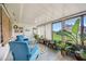 Spacious sunroom with ample natural light and plants at 6515 Heritage Ln # 2615, Bradenton, FL 34209