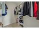 Large walk-in closet with ample shelving and hanging space at 17015 Harvest Moon Way, Bradenton, FL 34211