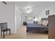 Comfortable bedroom with a king-size bed and plenty of closet space at 208 Lewis Cir # 4A, Punta Gorda, FL 33950