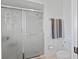 Simple bathroom with shower and toilet at 208 Lewis Cir # 4A, Punta Gorda, FL 33950