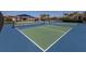 Two pickleball courts with nets and ample space at 225 Daylily Blvd, Nokomis, FL 34275