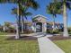 Mediterranean style community center with landscaping at 225 Daylily Blvd, Nokomis, FL 34275