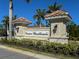 Entrance sign for Venice Woodlands community at 225 Daylily Blvd, Nokomis, FL 34275