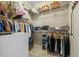 Large walk-in closet with ample shelving and hanging space at 6223 90Th Avenue E Cir, Parrish, FL 34219