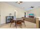 Casual dining area with round table and four chairs at 6223 90Th Avenue E Cir, Parrish, FL 34219