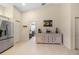 Spacious kitchen features stainless steel appliances and a large island at 6223 90Th Avenue E Cir, Parrish, FL 34219