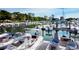 Boats docked at the marina on sunny day at 800 N Tamiami Trl # 307, Sarasota, FL 34236