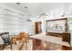 Large bedroom with hardwood floors and built-in shelving at 810 S Edison Ave, Tampa, FL 33606