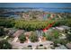 Aerial view of house and surrounding neighborhood at 228 36Th Ne St, Bradenton, FL 34208