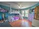 Bedroom with a bunk bed, and wood floors at 228 36Th Ne St, Bradenton, FL 34208
