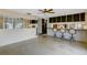 Kitchen with breakfast bar and view to backyard at 2711 W Marion Ave, Punta Gorda, FL 33950