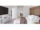 Main bedroom with en-suite bathroom and plenty of light at 4950 Remington Dr # 407, Sarasota, FL 34234