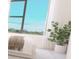 Bedroom with large window offering an abundance of natural light at 4950 Remington Dr # 407, Sarasota, FL 34234