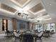 Elegant restaurant space with modern lighting, stylish seating, and a sophisticated ambiance for dining at 8332 Sea Glass Ct, Sarasota, FL 34240