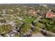 Broad aerial view of neighborhood and waterfront at 1501 14Th W Ave, Bradenton, FL 34205