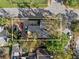 Aerial view showing house, yard, and parking area at 1501 14Th W Ave, Bradenton, FL 34205