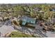 Aerial view of property and surrounding houses at 1501 14Th W Ave, Bradenton, FL 34205