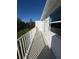 Private balcony with white railing and view of nature at 2533 6Th Ave Drive E # 2, Bradenton, FL 34208