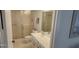 Clean bathroom with shower, toilet and vanity at 2808 60Th W Ave # 626, Bradenton, FL 34207