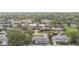 Wide aerial view of the neighborhood at 2877 Michigan St, Sarasota, FL 34237