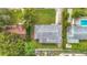 Bird's-eye view of the house and lot at 2877 Michigan St, Sarasota, FL 34237