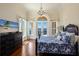 Main bedroom with water views and a comfortable bed at 309 Ringling Point Dr, Sarasota, FL 34234