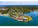 Luxury waterfront home on a private island at 309 Ringling Point Dr, Sarasota, FL 34234