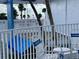 Ocean view from private balcony with patio furniture at 475 Benjamin Franklin Dr # 202, Sarasota, FL 34236