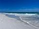 White sand beach with ocean waves at 4767 Independence Dr # 4767, Bradenton, FL 34210