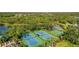 Community tennis and basketball courts at 5156 Little Brook Ct, Sarasota, FL 34238