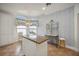 Eat-in kitchen with granite countertops and island at 5450 Eagles Point Cir # 405, Sarasota, FL 34231