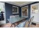 Covered patio with outdoor seating and string lights at 560 Bradenton Rd, Venice, FL 34293