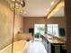 Spa-like bathroom with soaking tub, double vanity, and private access to backyard at 7917 Broadmoor Pines Blvd, Sarasota, FL 34243