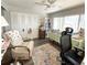 Spacious office with built-in shelving and a work area at 8 White Oak Ter, Sarasota, FL 34237