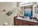 Small bathroom with single vanity and shower at 8277 Villa Grande Ct, Sarasota, FL 34243