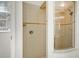 Large walk-in shower with glass enclosure at 9506 Royal Calcutta Pl, Lakewood Ranch, FL 34202