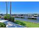 Stunning view of the marina with numerous boats docked at 1010 Tidewater Shores Loop # 201, Bradenton, FL 34208