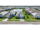 One-story home with landscaped yard and lake view at 10180 Canaveral Cir, Sarasota, FL 34241