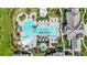 Resort-style pool with ample lounge space at 10180 Canaveral Cir, Sarasota, FL 34241