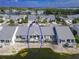Villa featuring a private patio overlooking the water at 1256 Spoonbill Landings Cir, Bradenton, FL 34209