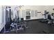 Community fitness center with weight machines and cardio equipment at 1256 Spoonbill Landings Cir, Bradenton, FL 34209