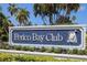 Community entrance sign for the Perico Bay Club at 1256 Spoonbill Landings Cir, Bradenton, FL 34209