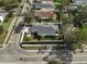 Aerial view showing house location and neighborhood at 1422 19Th St, Sarasota, FL 34234