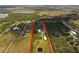 Wide aerial view showing the property's location and surroundings at 31730 Clay Gully Rd, Myakka City, FL 34251