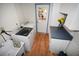 Laundry room with washer, dryer, utility sink and exterior access at 31730 Clay Gully Rd, Myakka City, FL 34251