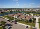Resort-style clubhouse with lake views and ample parking at 5058 Surfside Cir, Lakewood Ranch, FL 34211