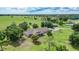 Aerial view of house and surrounding property at 560 Oakford Rd, Sarasota, FL 34240