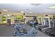 Well-equipped fitness center featuring treadmills, stationary bikes and weights at 5760 Midnight Pass Rd # 307D, Sarasota, FL 34242